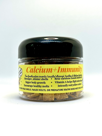 KatsAquatics Calcium + Immunity Food for Snails & Shrimp