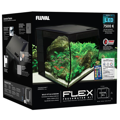 Fluval FLEX Aquarium Kit 9 Gal/34 L