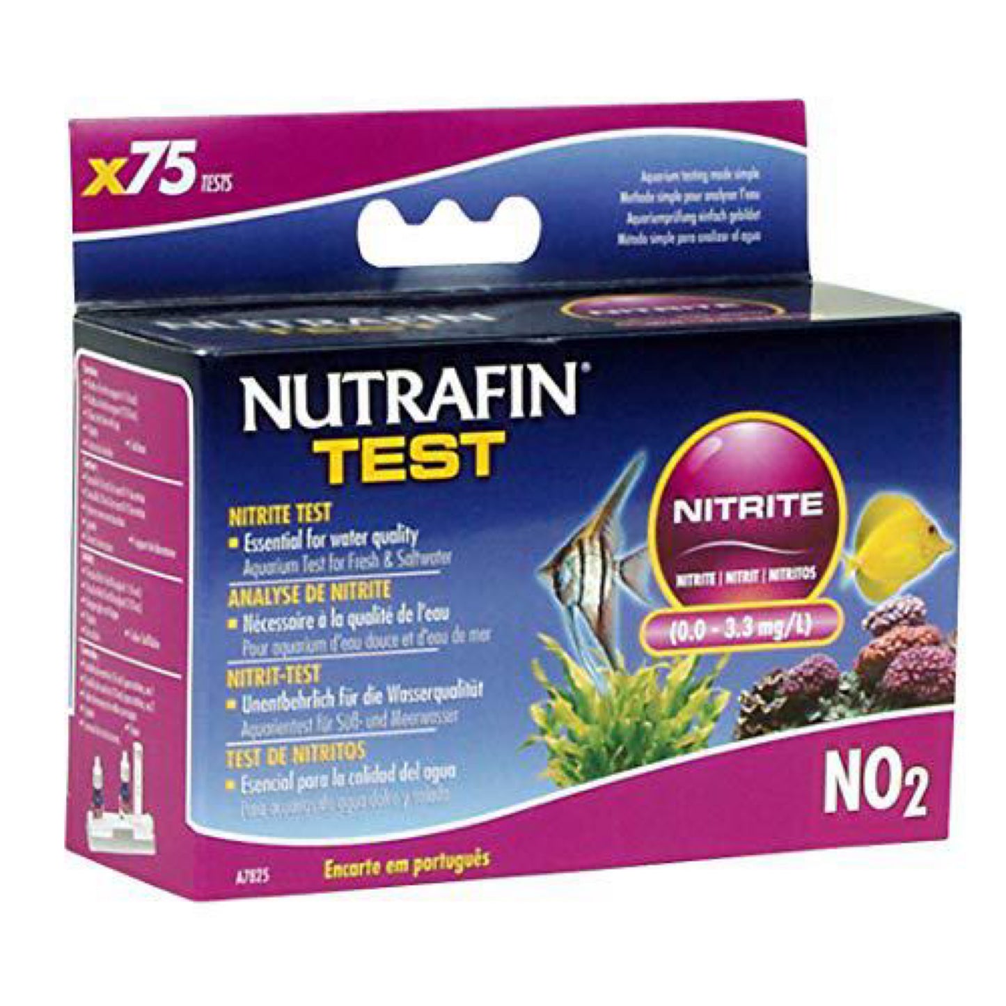 Nutrafin Nitrite 0.0 to 3.3 mg/L for Fresh and Saltwater