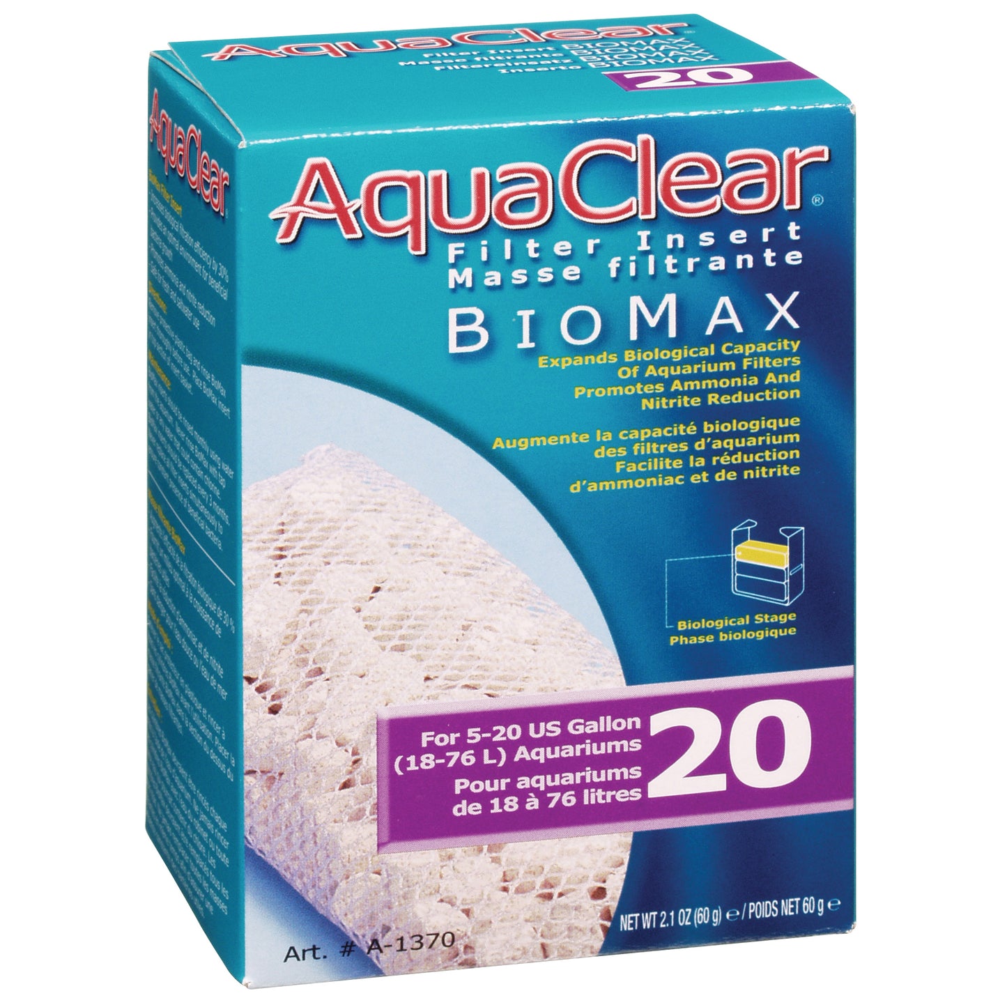 AquaClear 20 BioMax Filter Insert